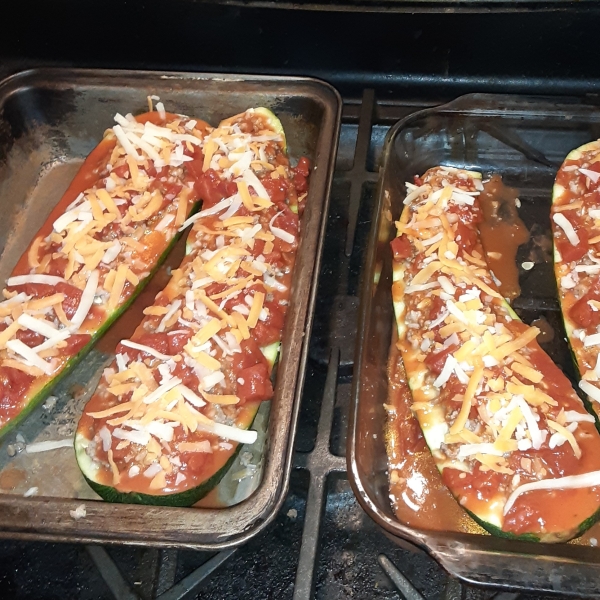 Stuffed Zucchini Casserole