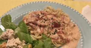 Proscuitto-Shallot Vodka Sauce