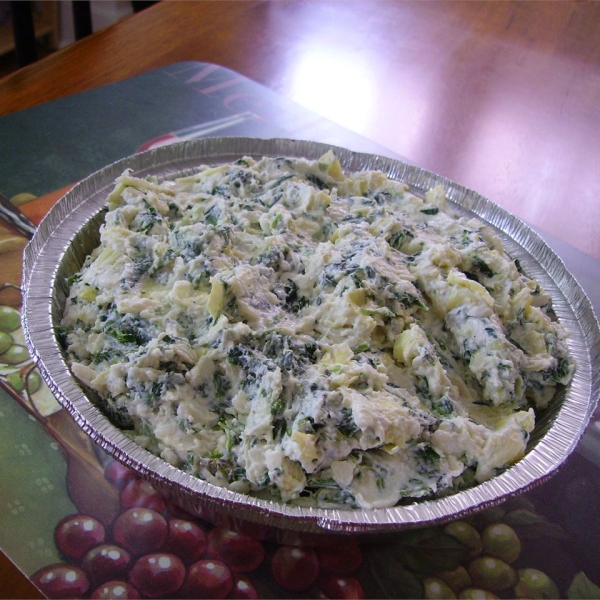 Really Wicked Spinach Artichoke Dip