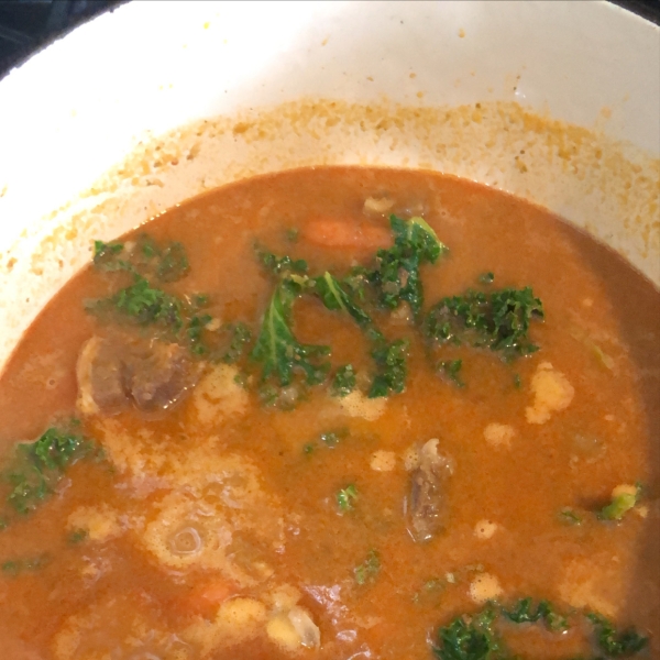 Peanut Butter Goat Soup