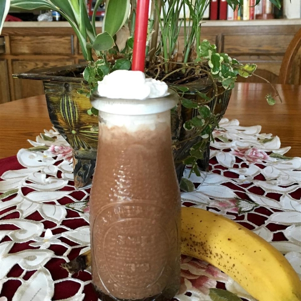 Vegan Chocolate Hemp High Fiber Smoothie