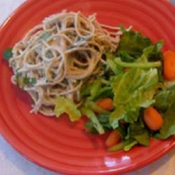 Ricotta Fettuccine Alfredo with Broccoli