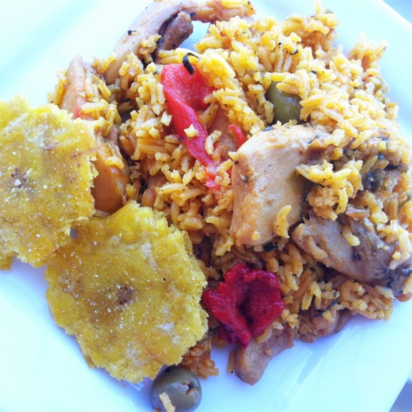 Josephine's Puerto Rican Chicken and Rice