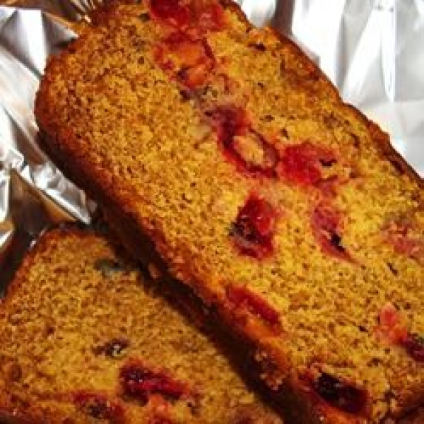 Cranberry Pumpkin Bread