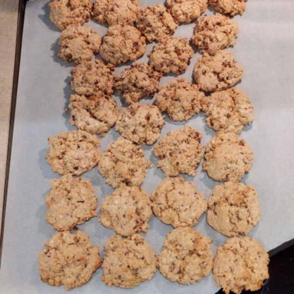 Vegan Chocolate Chip, Oatmeal, and Nut Cookies