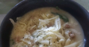 Italian Sausage and Gnocchi Soup