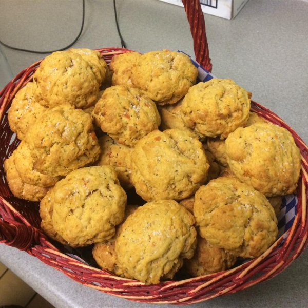 Sweet Potato and Black Pepper Biscuits