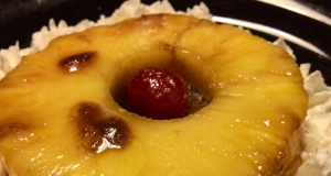 Grilled Pineapple Upside Down Cake