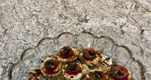 Mozzarella and Tomato Appetizer Tray