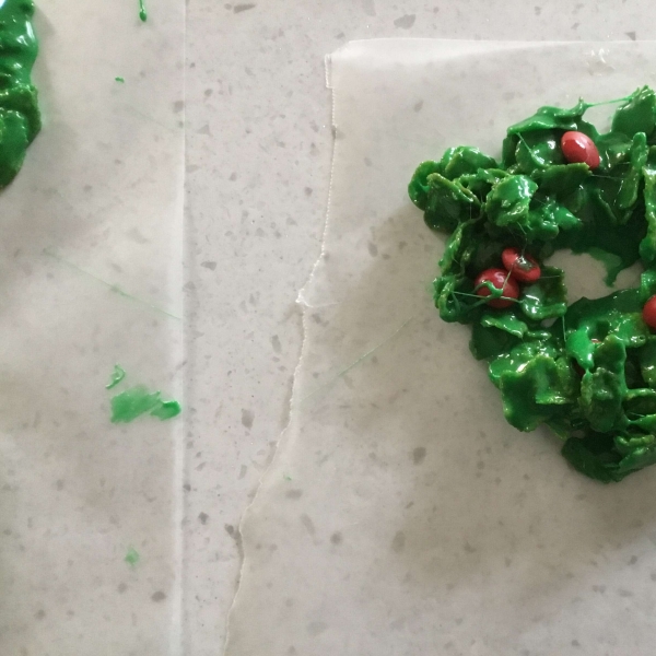 Holly Christmas Cookies