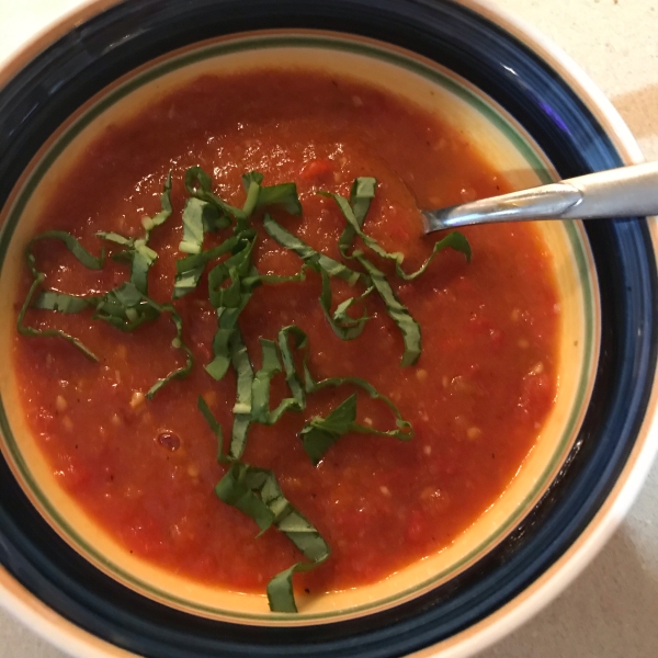 Simple Roasted Tomato Soup