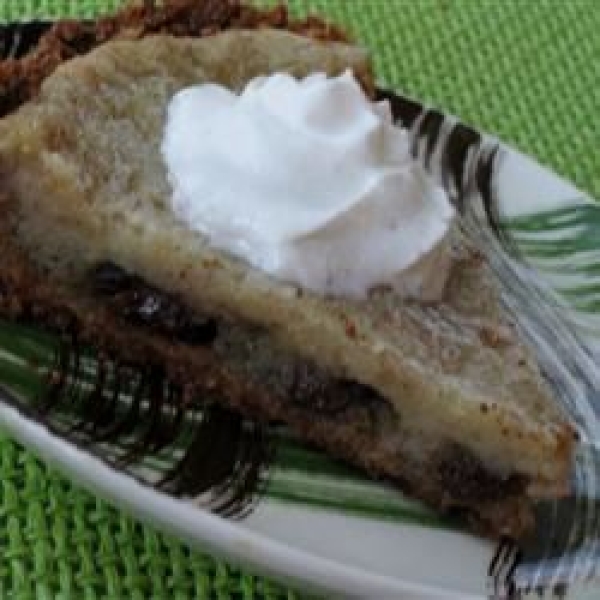 Raisin Sour Cream Pie