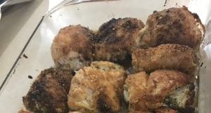 Pecan Chicken Breasts Stuffed with Cream Cheese and Broccoli