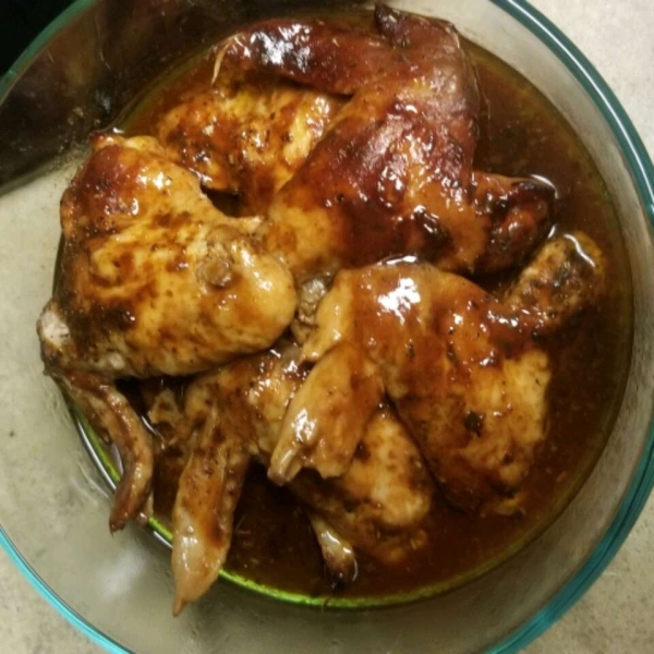 Baked BBQ Chicken Wings