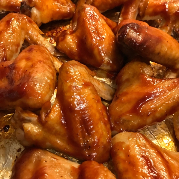 Baked BBQ Chicken Wings