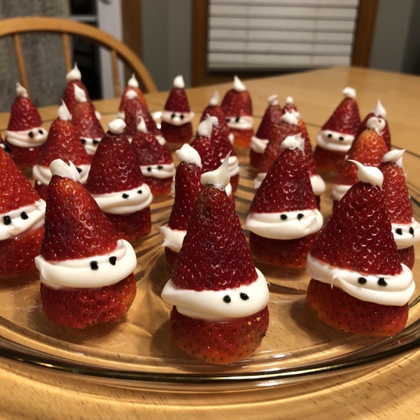 Mini Strawberry Santas