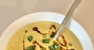 Roasted Cauliflower and Pancetta Soup