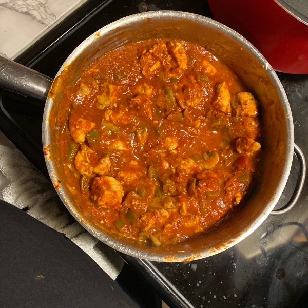 Scarlett's Chicken Cacciatore