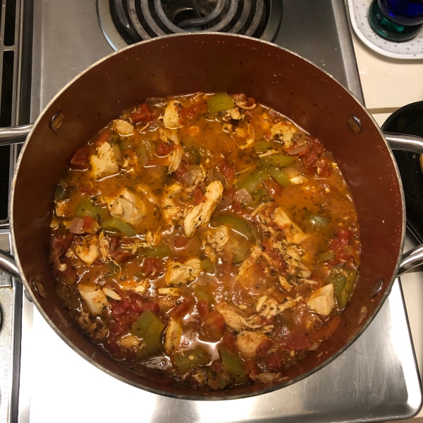 Scarlett's Chicken Cacciatore