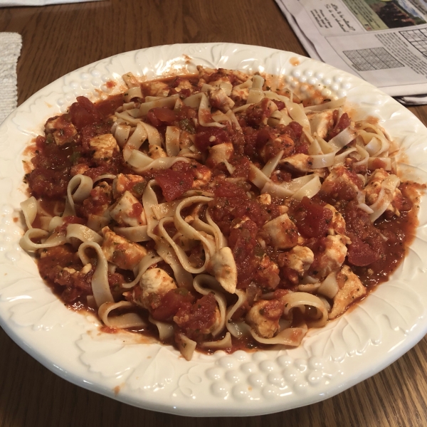 Scarlett's Chicken Cacciatore