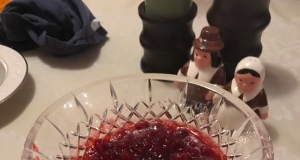 Maple Walnut Cranberry Sauce