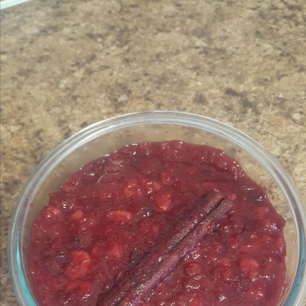 Maple Walnut Cranberry Sauce