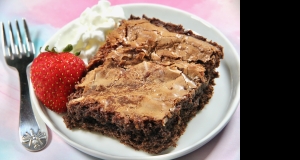 Chocolate Gooey Butter Cake