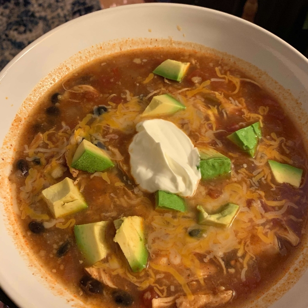 Chicken Enchilada Soup