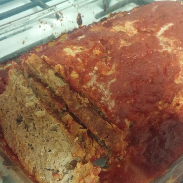 Chris's Incredible Italian Turkey Meatloaf