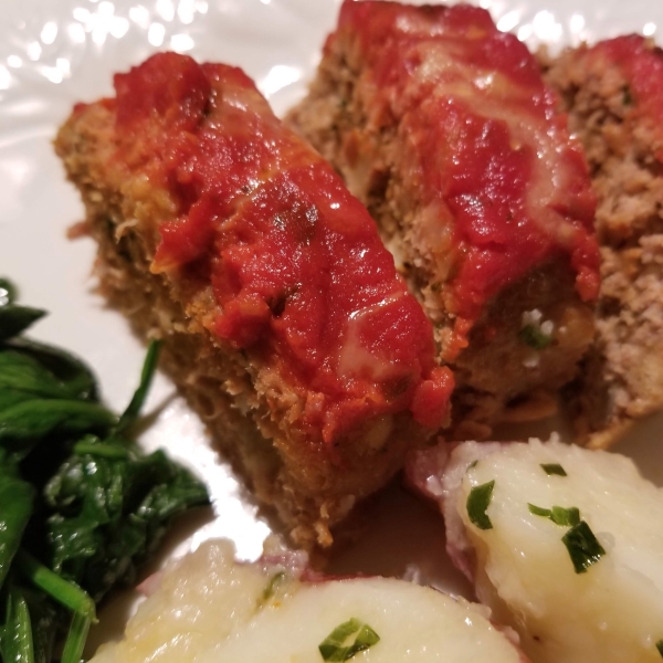 Chris's Incredible Italian Turkey Meatloaf