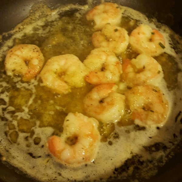 Garlicky Appetizer Shrimp Scampi