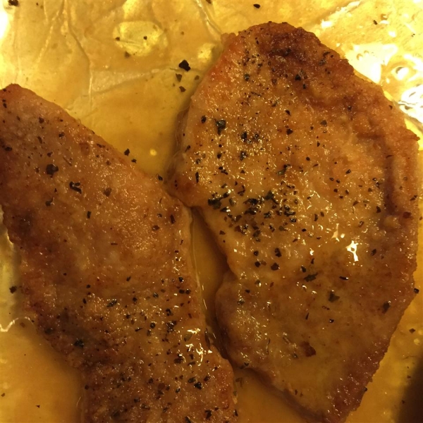 Pork Chops with Basil and Marsala