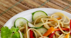 Thai Cucumber Salad with Udon Noodles