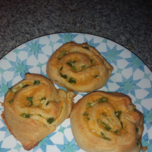 Stuffed Cheese Spirals