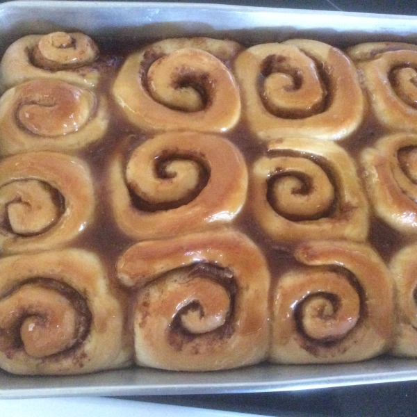 Cake Mix Cinnamon Rolls