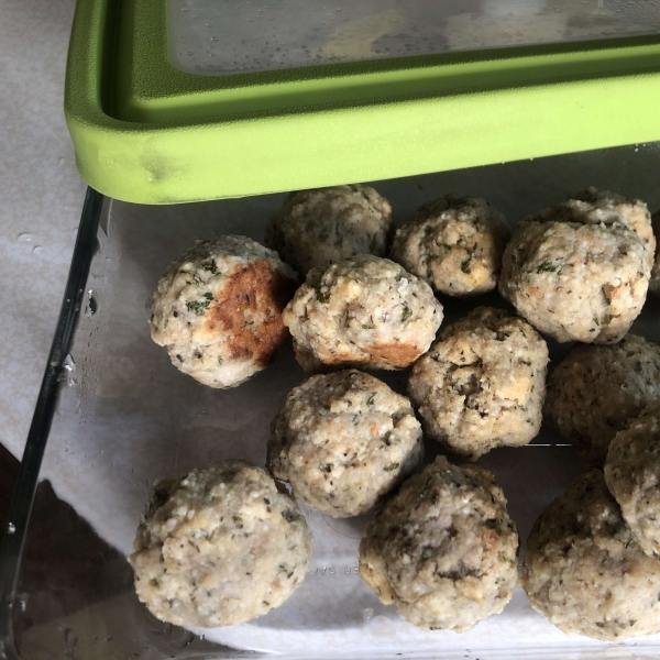 My Italian Turkey Meatballs