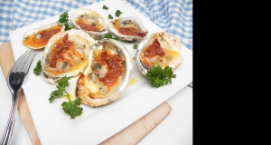 Grilled Oysters with Chipotle Butter