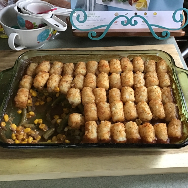 Savory Tater Tot Casserole