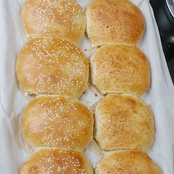 Homemade Hamburger Buns