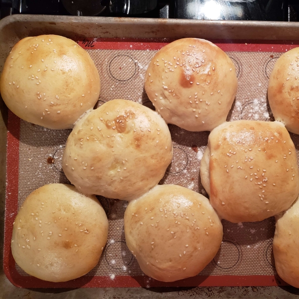 Homemade Hamburger Buns