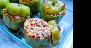 Tina's Greek Stuffed Peppers