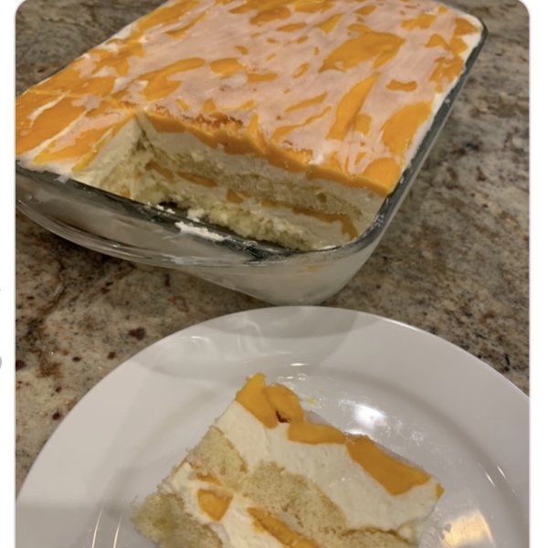 Mango Ice Box Cake