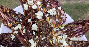 Grilled Radicchio with Blue Cheese