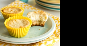 Lemon Goat Cheese Cheesecake Bites (Gluten Free Optional)