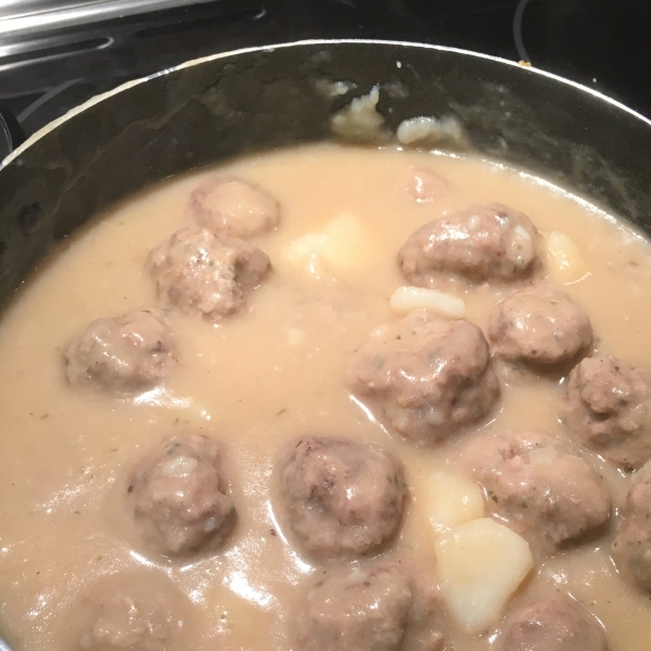 French Canadian Meatball Stew