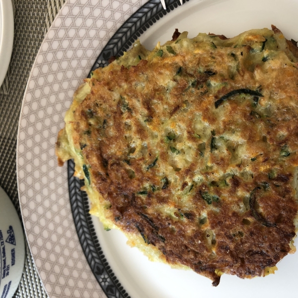 Zucchini-Parmesan Cheese Fritters