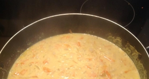 Green Curry with Sweet Potato and Aubergine (Eggplant)