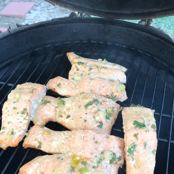 Lemon Herb Grilled Salmon