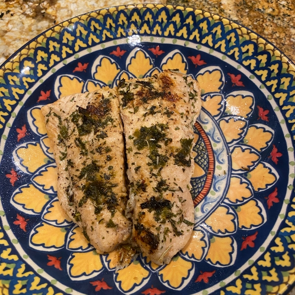 Lemon Herb Grilled Salmon