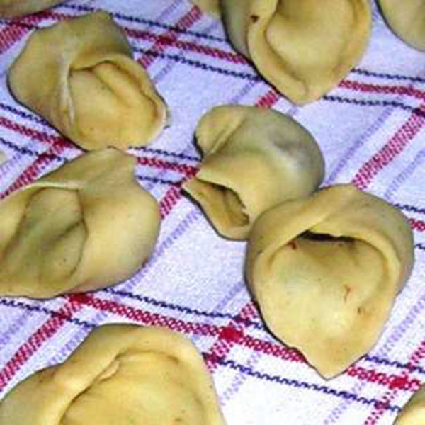 Uszka z Miesem (Chicken Dumpling Parcels)